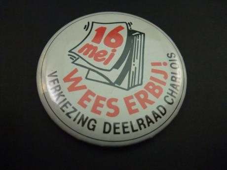 Deelraadverkiezing ( Rotterdam) Charlois 16 mei